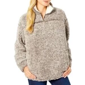 Grizzly Sherpa Quarter Zip Pullover